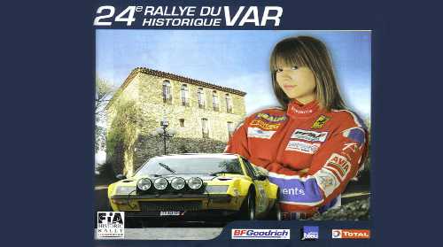 ARRIVEE  PODIUM RALLYE DU VAR HISTORIQUE