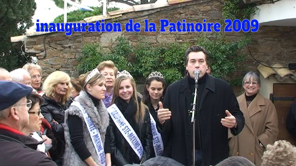 inauguration Patinoire Sainte-Maxime 2009
