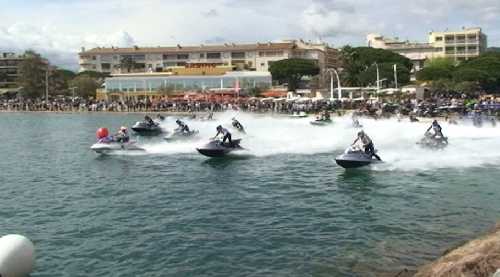 CHAMPIONNAT DE JET SKI A SAINTE-MAXIME