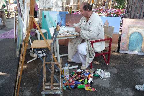 3EME EDITION DES PEINTRES DU DIMANCHE SAINTE-MAXIME 2009