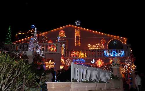 ILLUMINATION NOEL 2009 MAISON DE MR ET MME DERUDDER