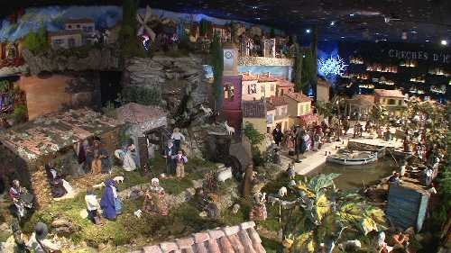 CRECHE PROVENCALE 2009 AU LAVOIR VASSEROT A ST-TROPEZ