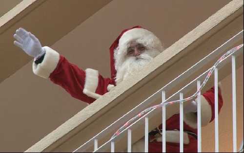 ARRIVEE DU PERE NOEL 2009 STE-MAXIME