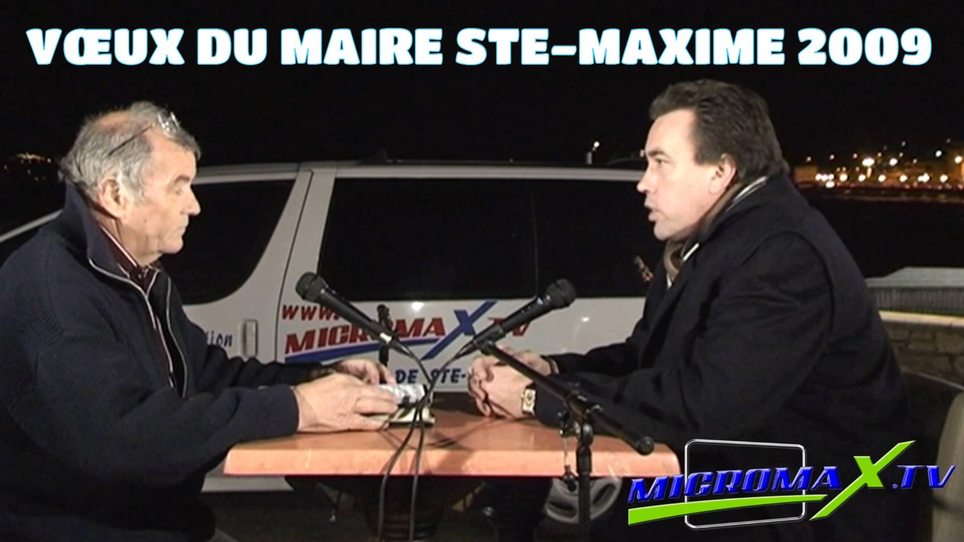 Vœux du Maire 2009 Marché de Noël Ste-Maxime