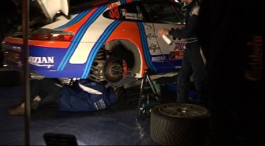 PARC D'ASSISTANCE DU  RALLYE DU VAR 2010 A PORT GRIMAUD