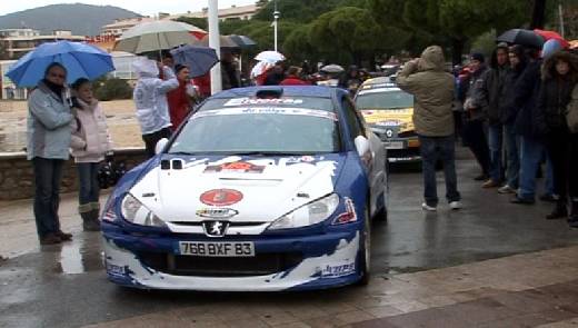 CAMERA EMBARQUEE RALLYE DU VAR 2010 (ES1 LE CANADEL)