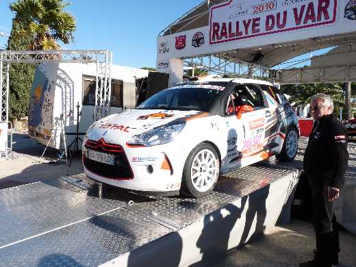 RALLYE DU VAR 2010 ES1 LE CANADEL MAISON BLANCHE