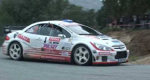 RALLYE DU VAR 2010 COL DU GRATTELOUP 1ERE PARTIE