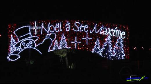 ILLUMINATIONS DE NOEL A SAINTE MAXIME