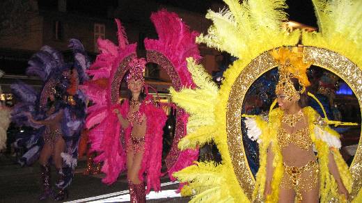 PARADE LUMINEUSE SAINTE MAXIME 2011