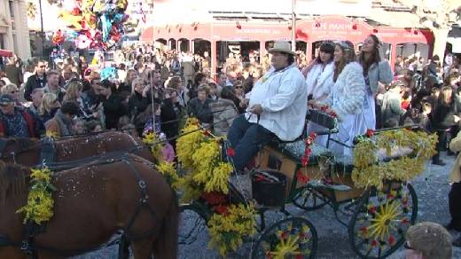 CORSO DU MIMOSA 2011 A SAINTE-MAXIME