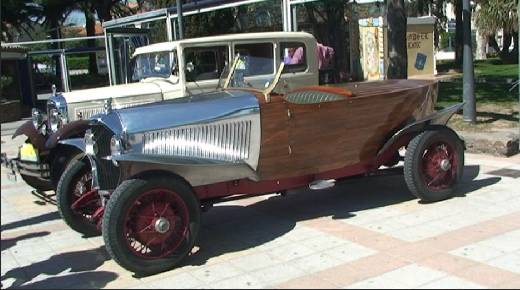 DEPART DU XIEME "VAR AUTOMOBILES RANDONNEES" 2011 A SAINTE-MAXIME