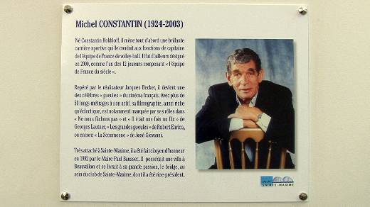 INAUGURATION DE LA SALLE MICHEL CONSTANTIN AU CARRE LEON GAUMONT