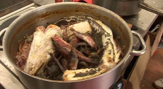 SALON DU GOUT SAINTE MAXIME LA SOUPE DE POISSON PAR LE CFA DES ARCS/A