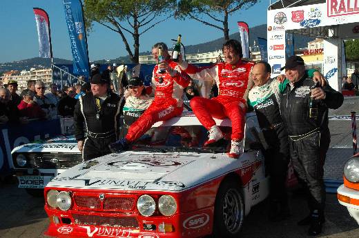 PODIUM 27 EME RALLYE HISTORIQUE DU VAR