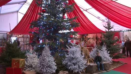 REMISE DES PRIX AUX ENFANTS DU CONCOURS DECORS LUMINEUX DE NOEL CHAPITEAU LA MAISON DU PERE NOEL