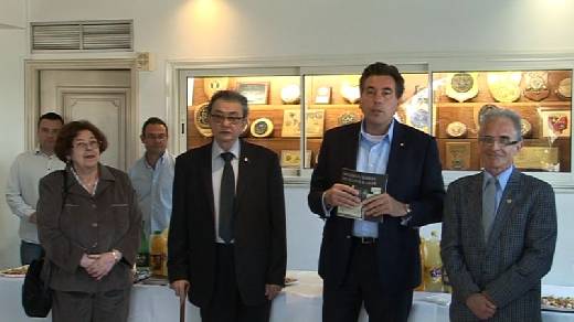 VINCENT MORISSE, MAIRE DE SAINTE-MAXIME ACCUEILLE LES ANCIENS PENSIONNAIRES JUIFS