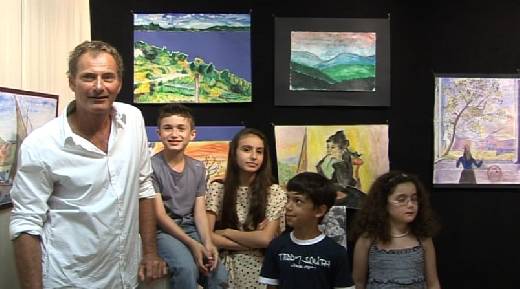 SAINTE MAXIME EXPOSITION  DES ELEVES DE L'ECOLE D'ARTS PLASTIQUES