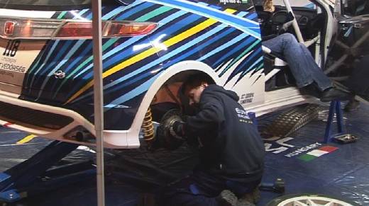 PARC D'ASSITANCE RALLYE DU VAR PORT GRIMAUD 2012