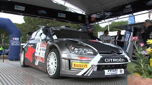 RALLYE DU VAR 2012 ASSISTANCE ET PODIUM DU SAMEDI