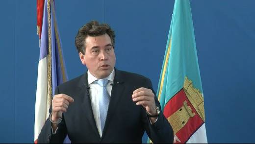 CEREMONIE 2013 DES VOEUX DE VINCENT MORISSE MAIRE DE SAINTE MAXIME