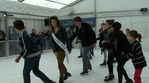 INAUGURATION  PATINOIRE  SAINTE MAXIME 2013