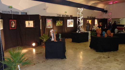 EXPOSITION DES ELEVES DE LA MAISON DES ARTS DE LA CROIX VALMER 2013