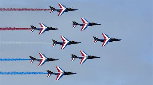 SAINTE MAXIME 2013 DEMONSTRATIONS ET FINAL DE LA PATROUILLE DE FRANCE
