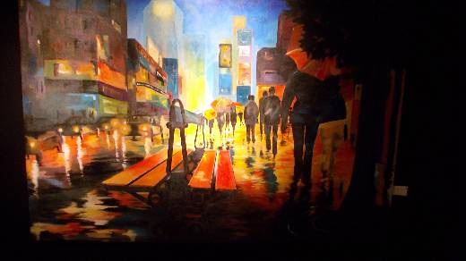 SAINTE MAXIME EXPOSITION DE PEINTURE "CHANTAL MONESTIER"