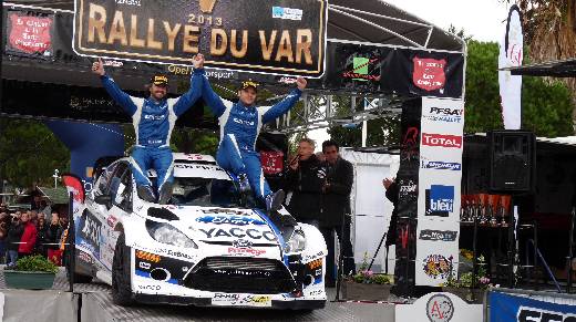 PODIUMS RALLYE DU VAR 2013