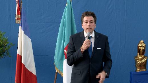 CEREMONIE 2014 DES VOEUX DE VINCENT MORISSE MAIRE DE SAINTE MAXIME