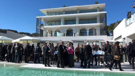 INAUGURATION DES VILLAS "MAXIMA" A SAINTE MAXIME