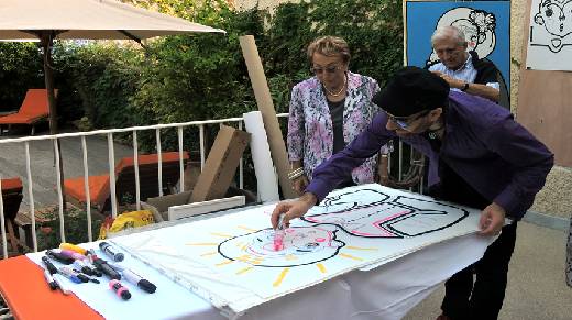 HOMMAGE A  "MATISSE" PAR "FRA DON DELRICO"