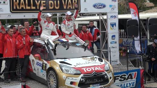 PODIUM RALLYE DU VAR SAINTE MAXIME 2014