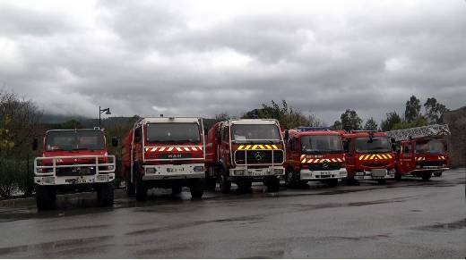 LES SAPEURS POMPIER DE SAINTE MAXIME FETE SAINTE BARBE