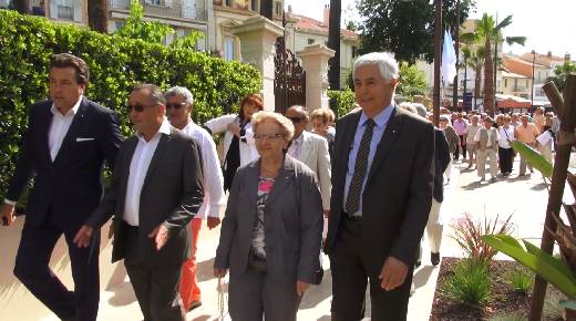 INAUGURATION DE LA 2EME TRANCHE DES TRAVAUX DU FOND DE MER SAINTE MAXIME 2015