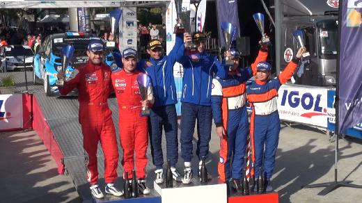 PODIUM RALLYE DU VAR 2015 A SAINTE MAXIME
