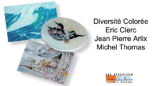SAINTE MAXIME VERNISSAGE DE L’EXPOSITION DIVERSITE COLOREE 2015