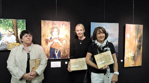 REMISE DES PRIX 41EME GRAND PRIX DE PEINTURE SAINTE MAXIME