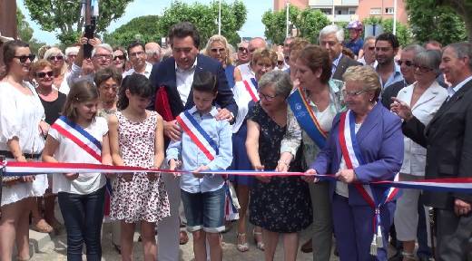 INAUGURATION DE L'AVENUE JEAN JAURES A SAINTE MAXIME