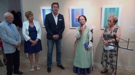 VERNISSAGE DE L'EXPOSITION 2016 DE PEINTURE DE MADAME BANG