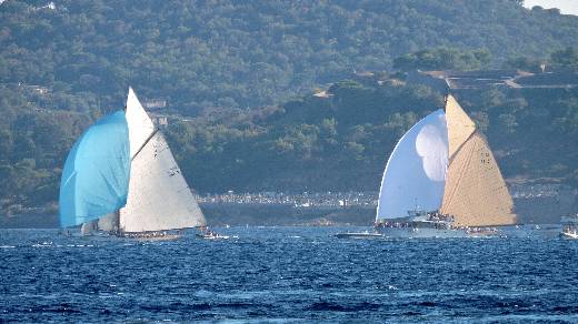 PARCOURS COTIER - VOILES DE SAINT TROPEZ 2016