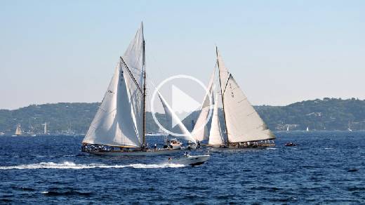VOILES DE SAINT TROPEZ PARCOURS COTIER 2016 VOILIERS DE TRADITION