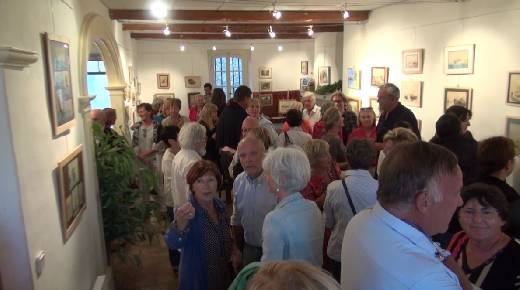 VERNISSAGE DE L'EXPOSITION EN HOMMAGE A JACQUES GATTI
