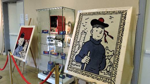 EXPOSITION TINTIN S’EXPOSE A SAINTE-MAXIME 2016
