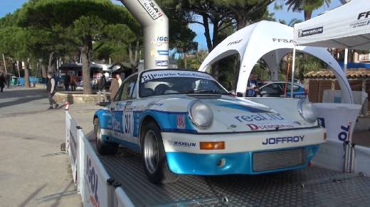 RALLYE DU VAR 2016 PASSAGE PODIUM VOITURE VHC