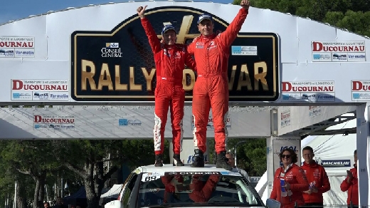 PODIUM CITROEN RACING TROPHY JUNIOR VAR 2016