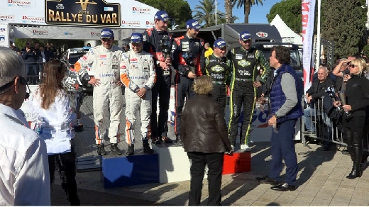 SAINTE MAXIME PODIUM 62E RALLYE DU VAR
