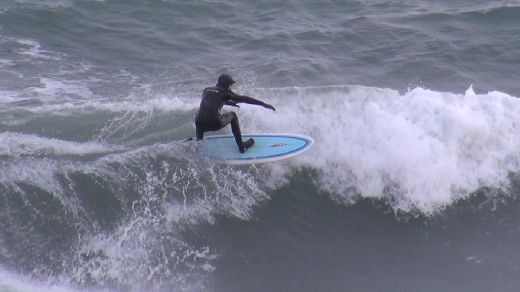 SURF DANS LE GOLFE DE ST-TROPEZ