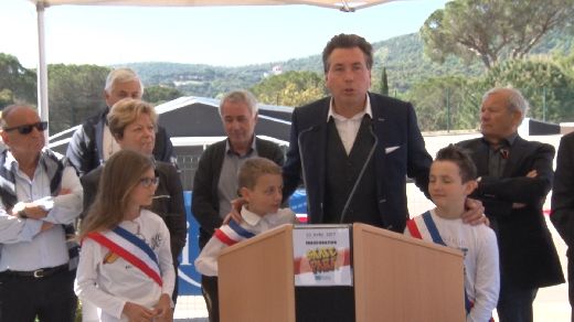 DISCOURS DE L'INAUGURATION DU NOUVEAU SKATE-PARK DE SAINTE MAXIME
